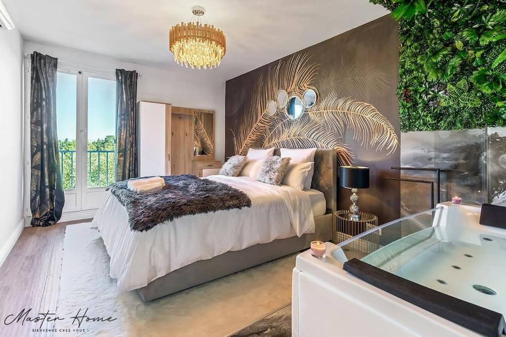Gout De Luxe A Narbonne T3 Climatise, Spa, Parking Экстерьер фото