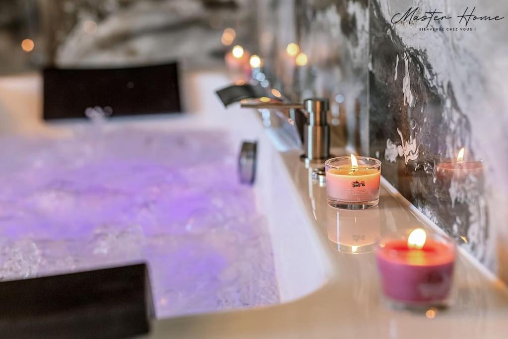 Gout De Luxe A Narbonne T3 Climatise, Spa, Parking Экстерьер фото
